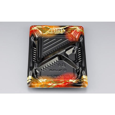 【蓋付き】BF恵味7-1(天舞赤)本体(N) 【本体800枚・蓋800枚セット】